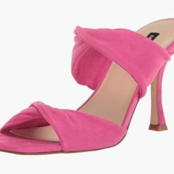 Nine West SEEYA Sandal in PINK, size 7.5 - Picture 1 of 5